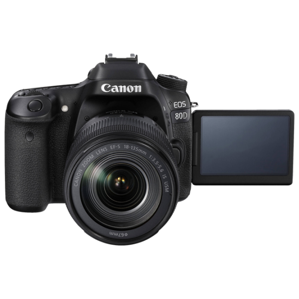 Фотоаппарат Canon EOS 80D Kit CMOS/ Черный photo 2
