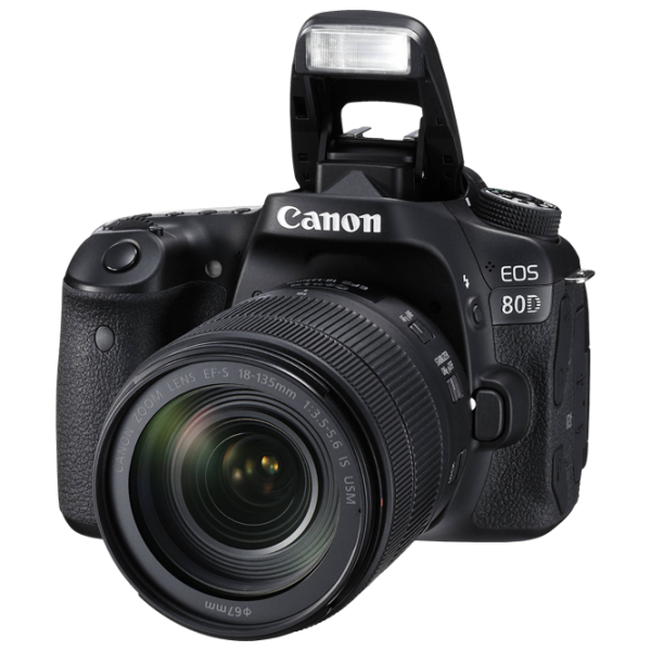Фотоаппарат Canon EOS 80D Kit CMOS/ Черный photo 3