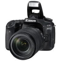 Cameră foto Canon EOS 80D Kit CMOS/ Black photo 3