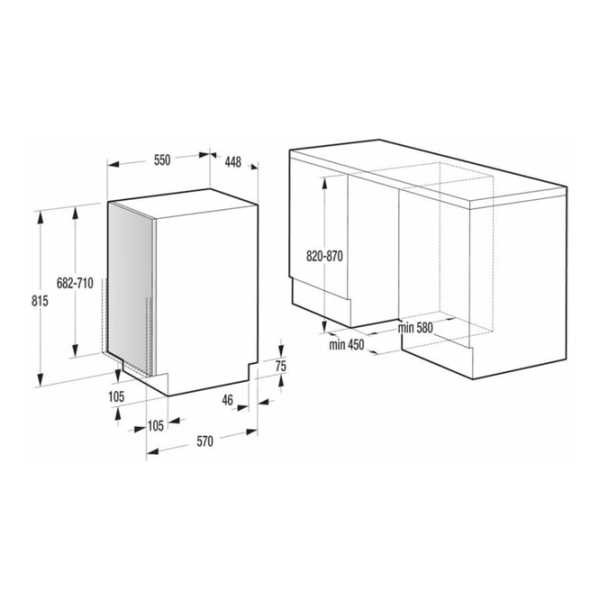 Посудомоечная машина Gorenje GV 53111 Белый photo 2 Посудомоечная машина Gorenje GV 53111 Белый photo 2