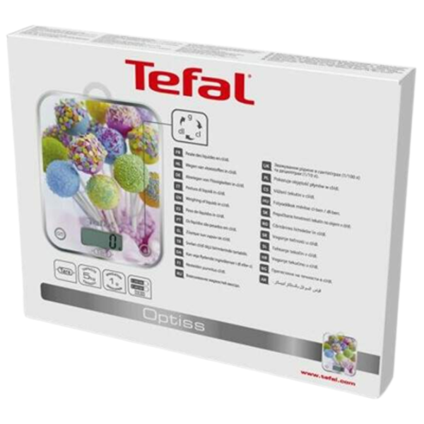 Кухонные весы Tefal BC5121V0 Разноцветный photo 4