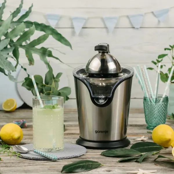 Storcator de fructe Gorenje CJ100HE Pentru citrice/ 100 W/ Black Inox photo 5