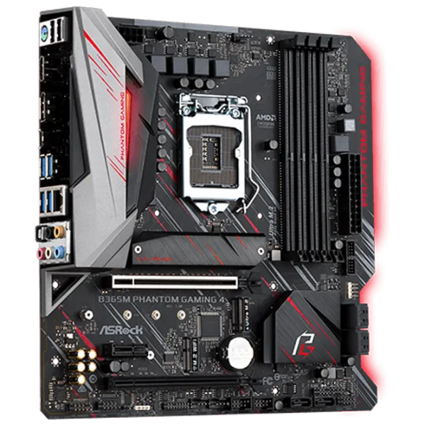 Материнская плата ASRock B365M PHANTOM GAMING 4 mATX/ Intel B365 photo 2