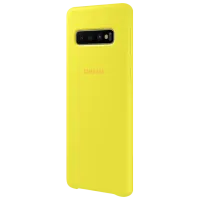 Чехол для смартфона Samsung Galaxy S10 Samsung/ Back/ Кожа/ Желтый photo 2