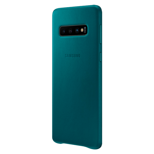 Чехол для смартфона Samsung Galaxy S10 Samsung/ Back/ Кожа/ Зелёный photo 2