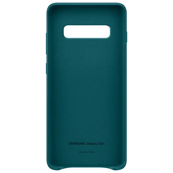 Чехол для смартфона Samsung Galaxy S10 Samsung/ Back/ Кожа/ Зелёный photo 4