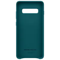 Чехол для смартфона Samsung Galaxy S10 Samsung/ Back/ Кожа/ Зелёный photo 4