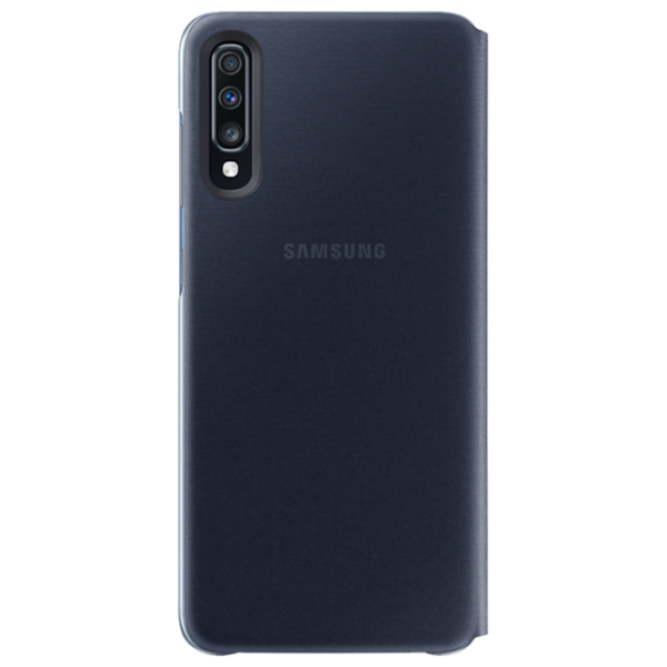 Чехол для смартфона Samsung Galaxy A70 Samsung/ Flip Wallet/ PP/ Черный photo 2