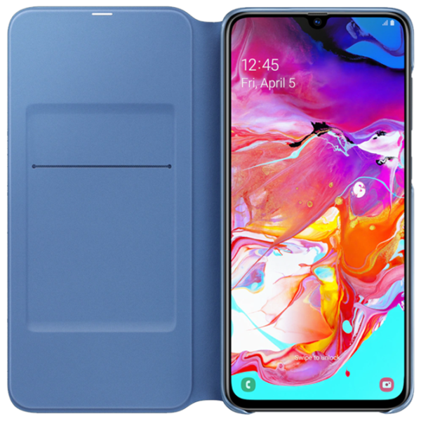 Чехол для смартфона Samsung Galaxy A70 Samsung/ Flip Wallet/ PP/ Черный photo 3