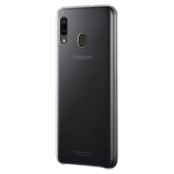Husă pentru smartphone Samsung Galaxy A20 Samsung/ Back/ PP/ Gradation Black photo 2