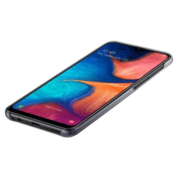 Husă pentru smartphone Samsung Galaxy A20 Samsung/ Back/ PP/ Gradation Black photo 4