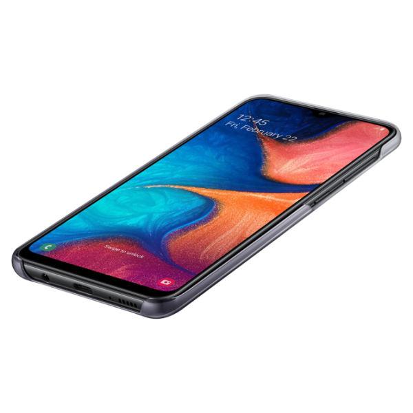 Husă pentru smartphone Samsung Galaxy A20 Samsung/ Back/ PP/ Gradation Black photo 4