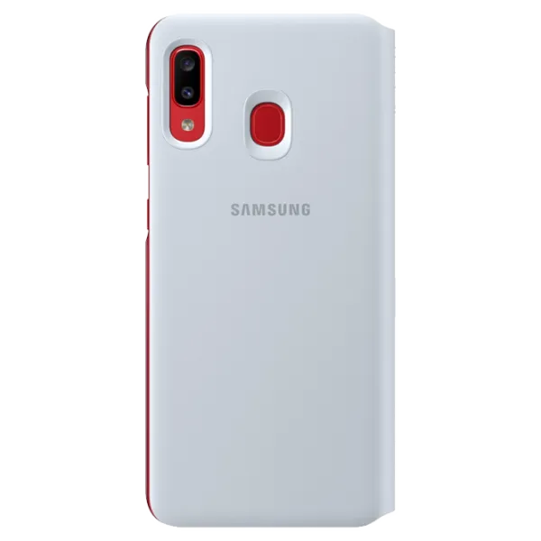 Чехол для смартфона Samsung Galaxy A20 Samsung/ Flip Wallet/ PP/ Красный Белый photo 2