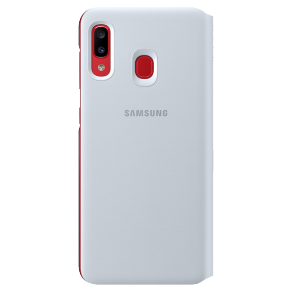 Чехол для смартфона Samsung Galaxy A20 Samsung/ Flip Wallet/ PP/ Красный Белый photo 2