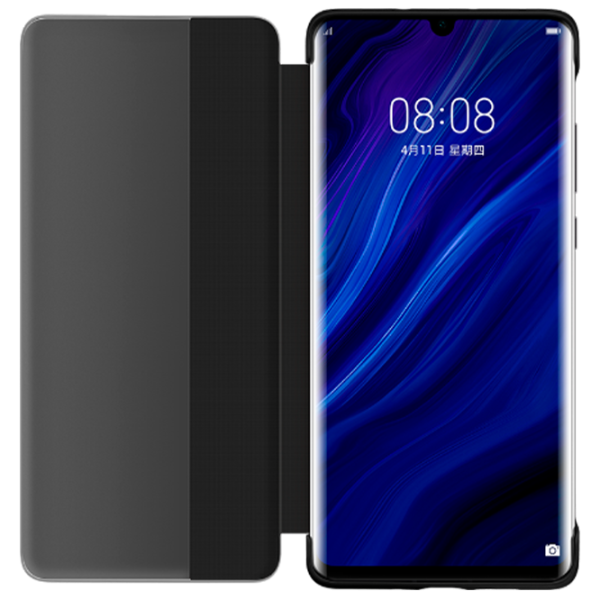 Husă pentru smartphone Huawei P30 Pro Huawei/ Flip Cover View/ PC/ PU/ Black photo 2