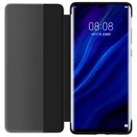 Husă pentru smartphone Huawei P30 Pro Huawei/ Flip Cover View/ PC/ PU/ Black photo 2