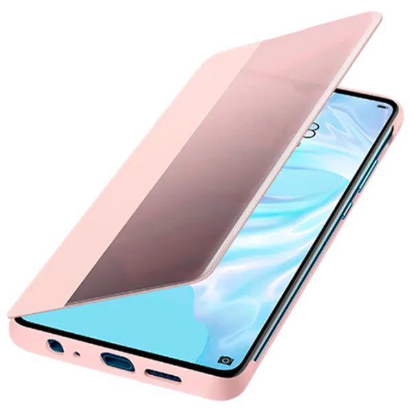 Чехол для смартфона Huawei P30 Pro Huawei/ Flip Cover View/ PC/ PU/ Розовый photo 3