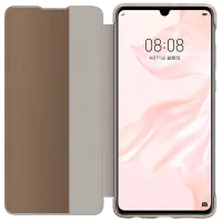 Husă pentru smartphone Huawei P30 Pro Huawei/ Flip Cover View/ PC/ PU/ Khaki Green photo 4
