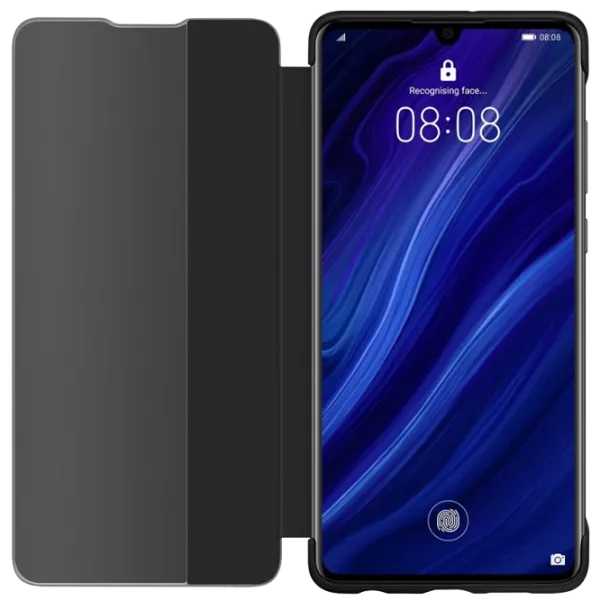 Чехол для смартфона Huawei P30 Huawei/ Flip Cover View/ PC/ PU/ Черный photo 5 Чехол для смартфона Huawei P30 Huawei/ Flip Cover View/ PC/ PU/ Черный photo 5