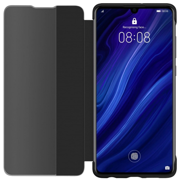 Чехол для смартфона Huawei P30 Huawei/ Flip Cover View/ PC/ PU/ Черный photo 5 Чехол для смартфона Huawei P30 Huawei/ Flip Cover View/ PC/ PU/ Черный photo 5