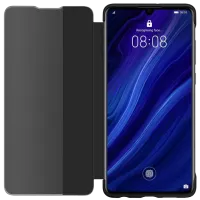Husă pentru smartphone Huawei P30 Huawei/ Flip Cover View/ PC/ PU/ Black photo 5