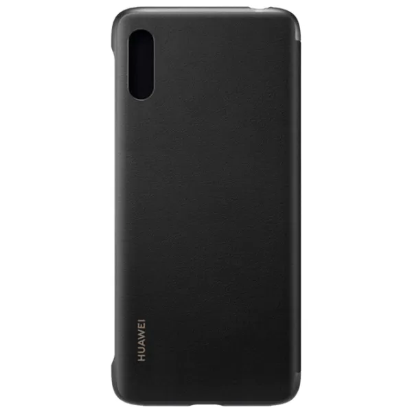 Husă pentru smartphone Huawei Y6 2019 Huawei/ Flip Cover/ PU/ Black photo 2