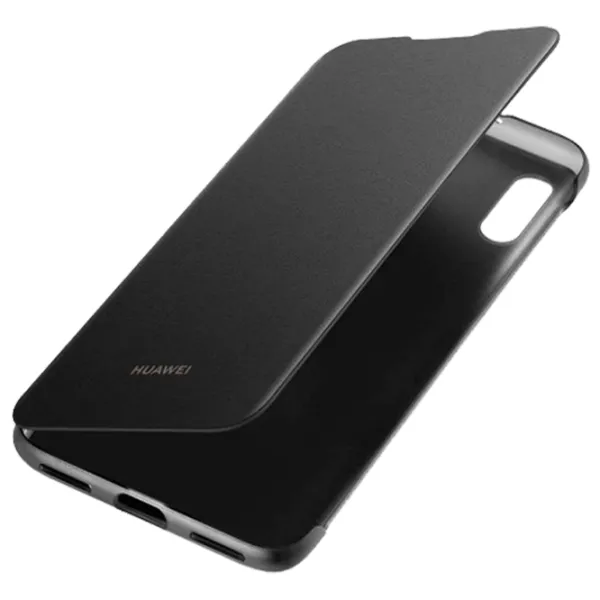 Husă pentru smartphone Huawei Y6 2019 Huawei/ Flip Cover/ PU/ Black photo 3