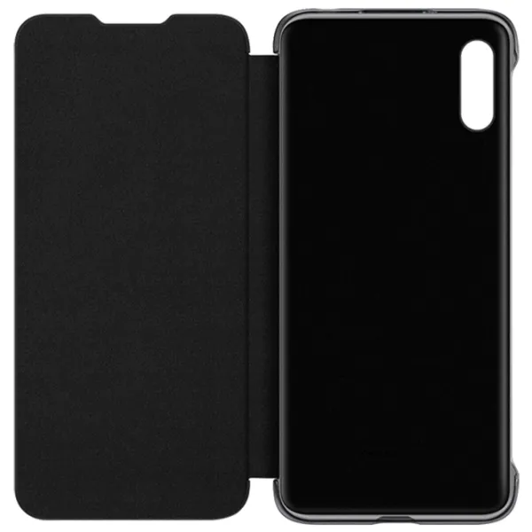 Husă pentru smartphone Huawei Y6 2019 Huawei/ Flip Cover/ PU/ Black photo 4