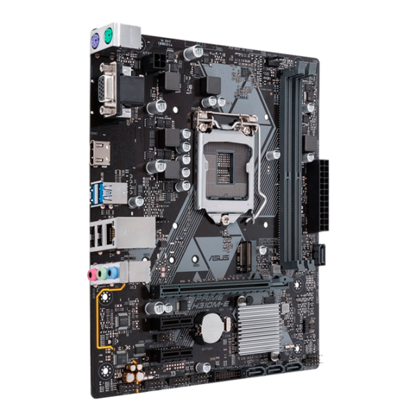 Материнская плата Asus PRIME H310M-E Игровая/ mATX/ Intel H310 photo 2 Материнская плата Asus PRIME H310M-E Игровая/ mATX/ Intel H310 photo 2