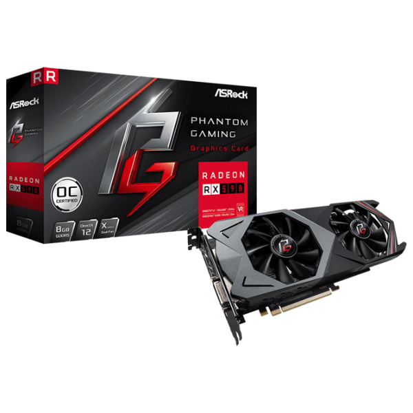 Placă video ASRock Radeon RX590 Phantom Gaming X PCI Express x16 3.0 / 8 GB photo 5 Placă video ASRock Radeon RX590 Phantom Gaming X PCI Express x16 3.0 / 8 GB photo 5