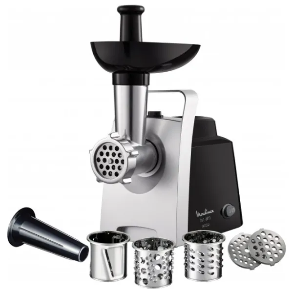 Mașină de tocat carne Moulinex ME108832 1400 W/ 1.7 kg/ min/ Black photo 5