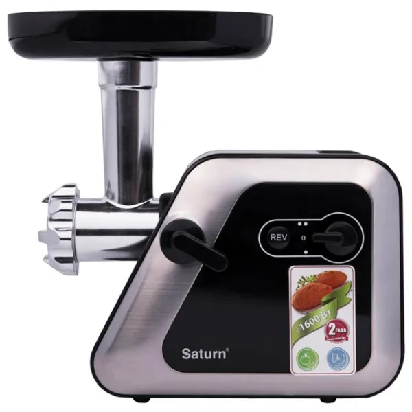 Mașină de tocat carne Saturn ST-FP0095 1600 W/ 1.5 kg/ min/ Black photo 3