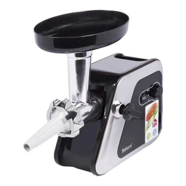 Mașină de tocat carne Saturn ST-FP0095 1600 W/ 1.5 kg/ min/ Black photo 7