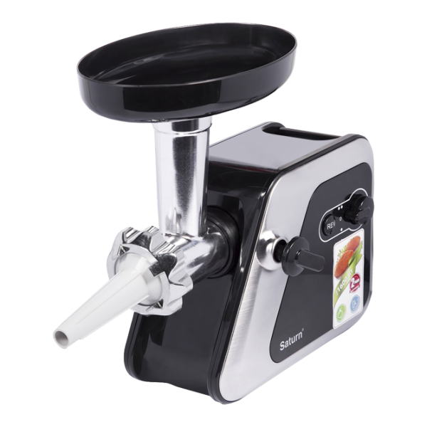 Mașină de tocat carne Saturn ST-FP0095 1600 W/ 1.5 kg/ min/ Black photo 7