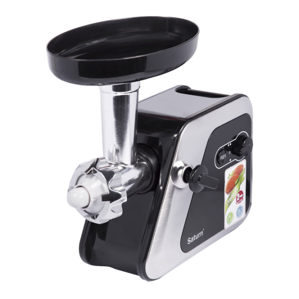 Mașină de tocat carne Saturn ST-FP0095 1600 W/ 1.5 kg/ min/ Black photo 8