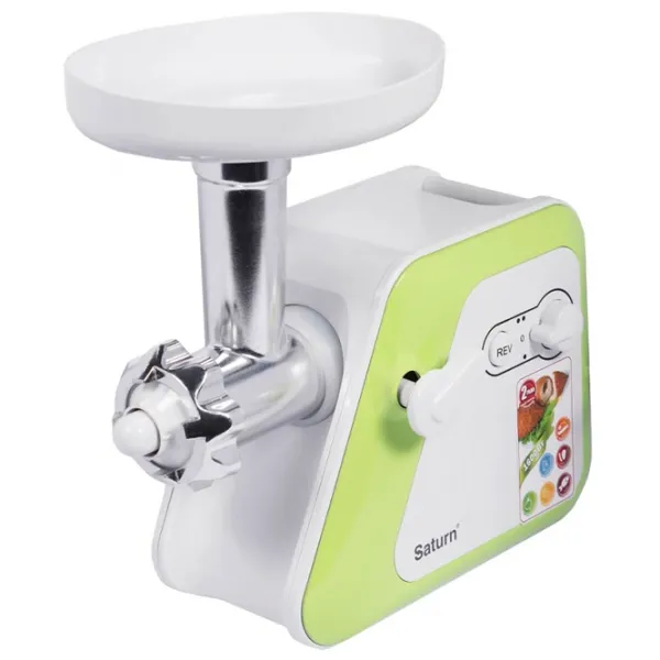 Mașină de tocat carne Saturn ST-FP0095 1600 W/ 1.5 kg/ min/ Green photo 3