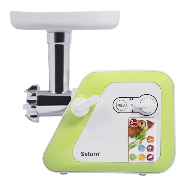 Mașină de tocat carne Saturn ST-FP0095 1600 W/ 1.5 kg/ min/ Green photo 4