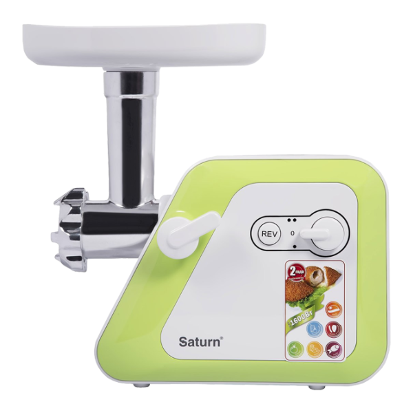 Mașină de tocat carne Saturn ST-FP0095 1600 W/ 1.5 kg/ min/ Green photo 4