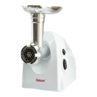 Mașină de tocat carne Saturn ST-FP7093K(1000 W) 1000 W/ 1 kg/min/ White photo 2