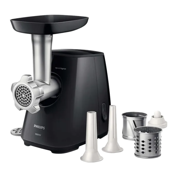 Мясорубка Philips HR2721/00 1800 Вт/ 2.3 кг/мин/ Inox Черный photo 2