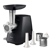Мясорубка Philips HR2721/00 1800 Вт/ 2.3 кг/мин/ Inox Черный photo 2