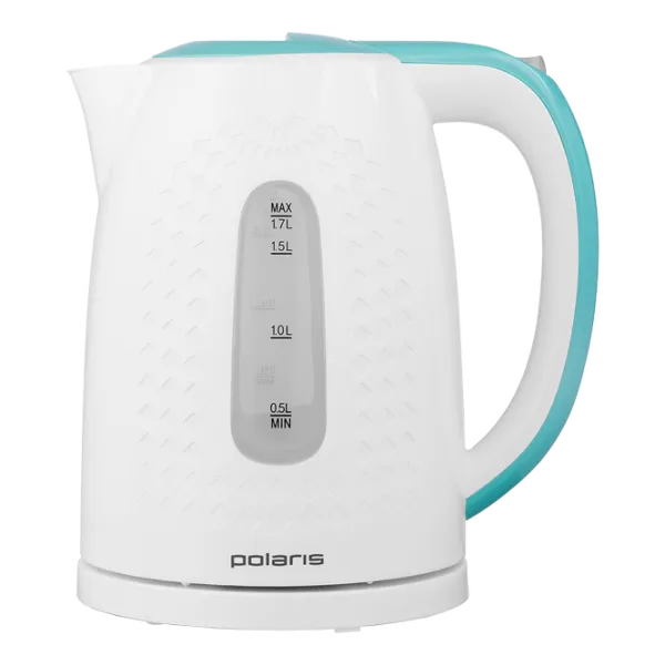 Ceainic Electric Polaris PWK1713C 1.7 l/ Ascuns spirală/ Turquoise White photo 2