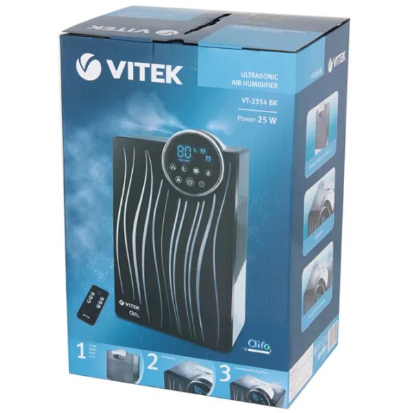Увлажнитель воздуха Vitek VT-2354 Ультразвуковой/ Черный photo 5
