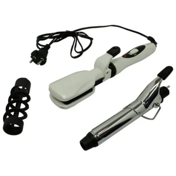 Placă de îndreptat părul Polaris PHS2058KTi 25 W/ Black White photo 4