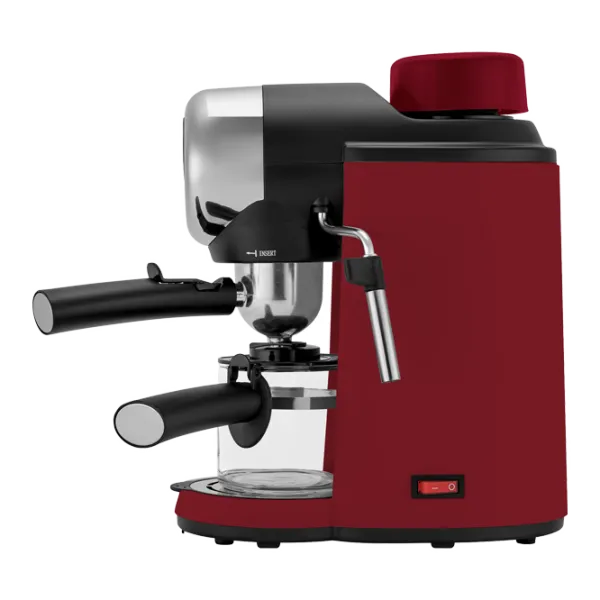 Cafetieră Polaris PCM4007A Espresso/ 0.2 l/ Red photo 2 Cafetieră Polaris PCM4007A Espresso/ 0.2 l/ Red photo 2