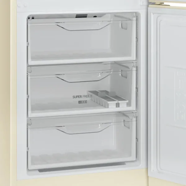 Frigider Indesit DS 4160 E cu congelator jos 269 l / 167 cm / Beige photo 6
