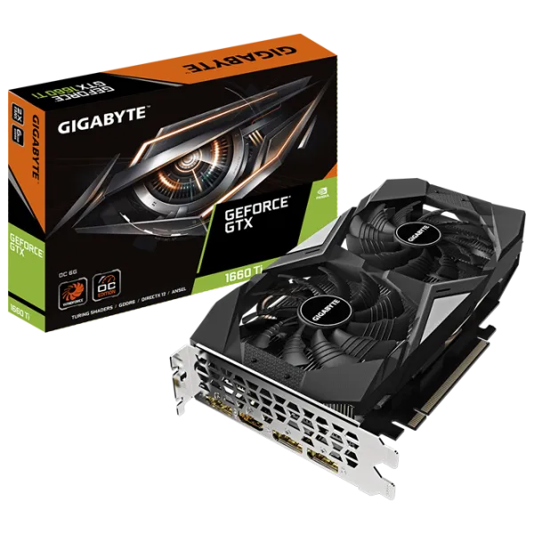 Placă video Gigabyte GeForce GTX 1660 Ti OC PCI Express x16 3.0 / 6 GB photo 7