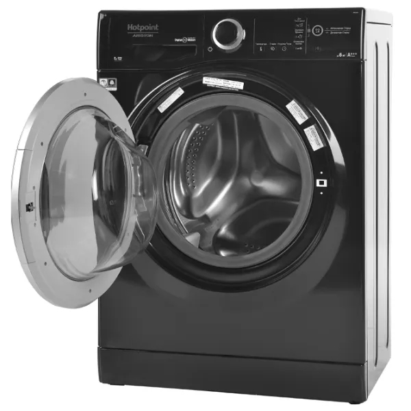 Стиральная машина Hotpoint-Ariston RSPG 623 KD UA 6 кг / 1200 об/мин / Черный photo 2