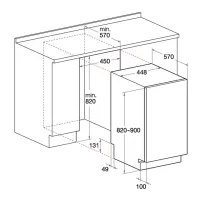 Mașină de spălat vase Hotpoint-Ariston LSTB 6B019 EU Îngustă/ White photo 2