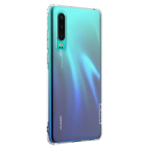 Husă pentru smartphone Huawei P30 Nillkin/ Back/ TPU/ Transparent White photo 2